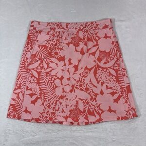 NWT RipSkirt Hawaii Wrap Skirt Womens M Coral Floral Shadow Garden Beach Cover
